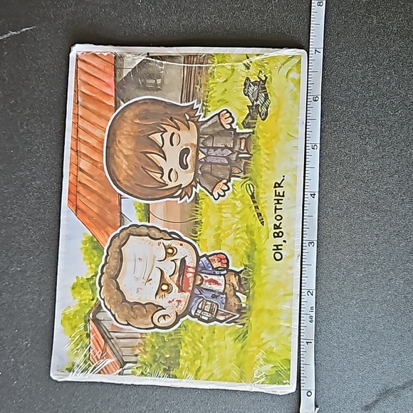 Funko Mopeez Walking Dead Daryl Dixon Plush with Free 5x7 Artwork - Picture 9 of 10